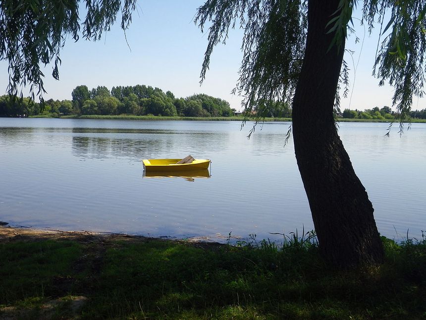Jezioro Strykowskie w Słupi pod Poznaniem