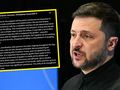 Prezydent Ukrainy Wołodymyr Zełenski