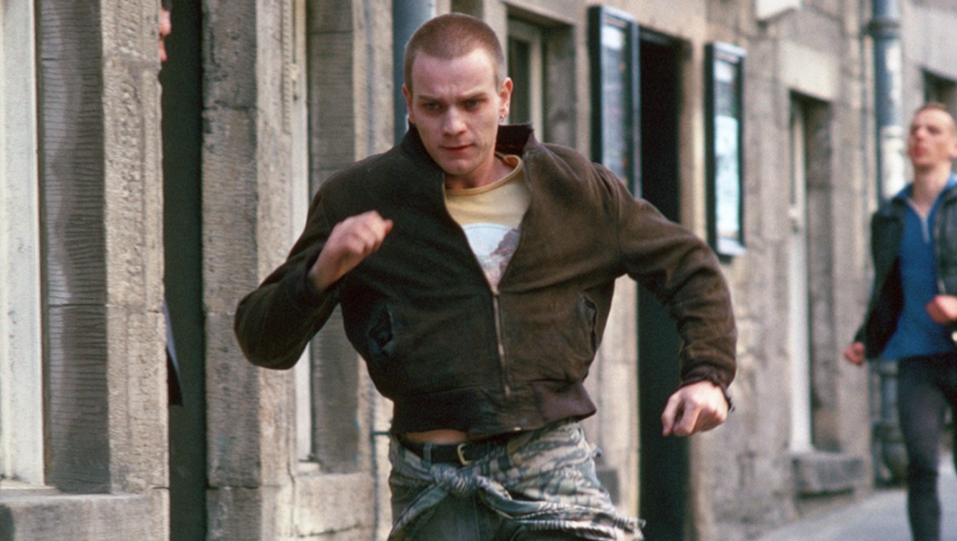 Evan McGregor w "Trainspotting"