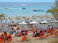 Grecja, turyści, plaża