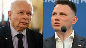 Prezes PiS Jarosław Kaczyński. Lider Konfederacji Sławomir Mentzen