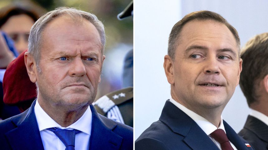Premier Donald Tusk. Prezydent Karol Nawrocki