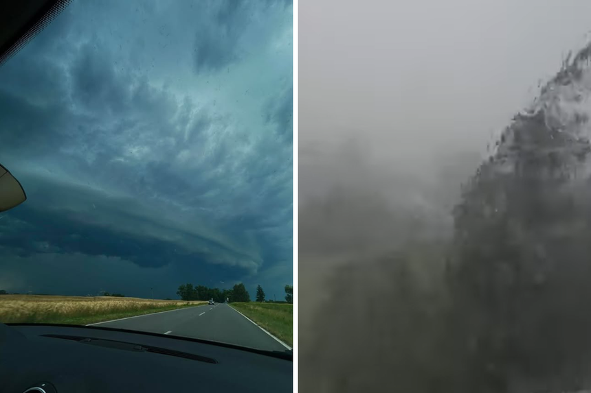 Burza, Dolny Śląsk