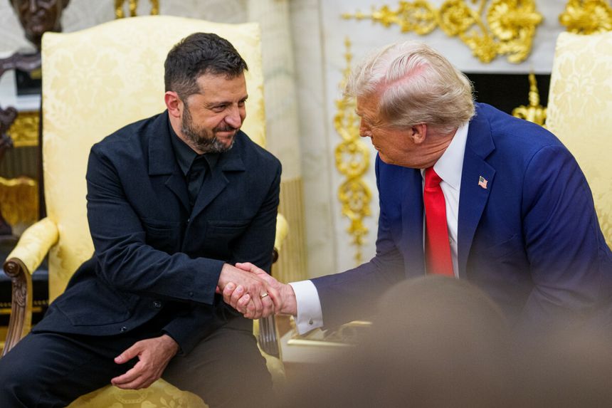spotkanie Zełenski-Trump