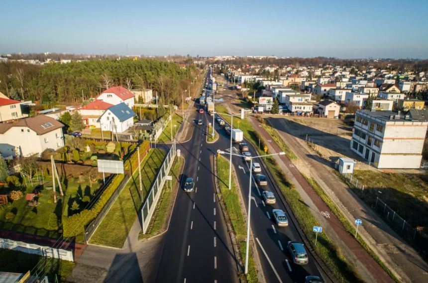 Ulica Olsztyńska w Toruniu