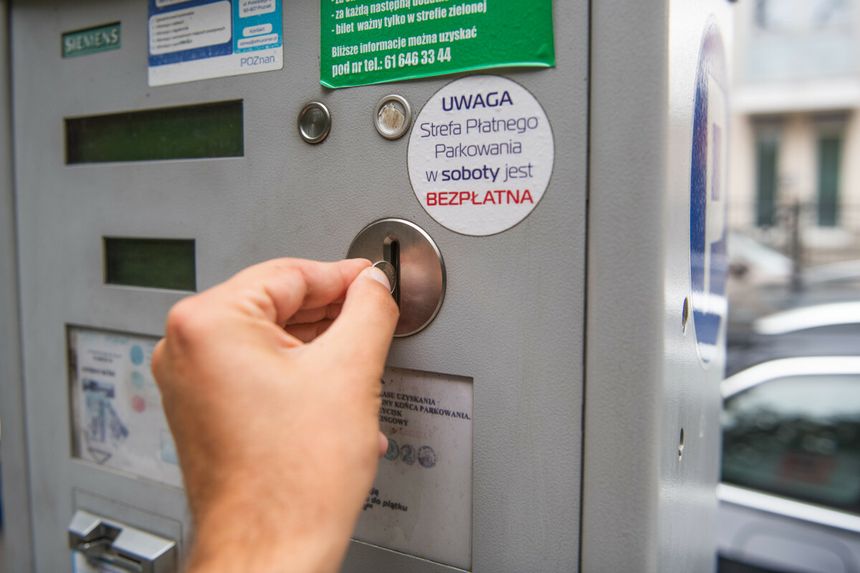 Parkometr w Poznaniu