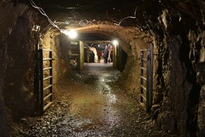 tunel nieopodal Wałbrzycha