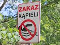 Zakaz kąpieli
