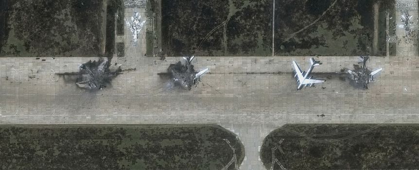 Rosyjska baza lotnicza w okolicach Irkucka
