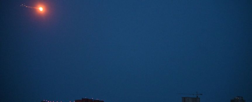 Rosyjski atak dronowy na Kijów
