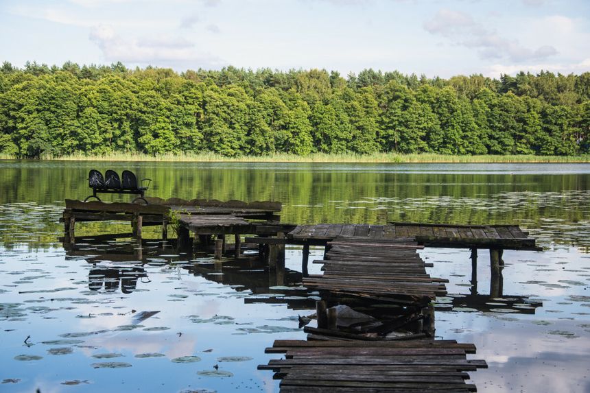 Jezioro Ośno w Wielkopolsce