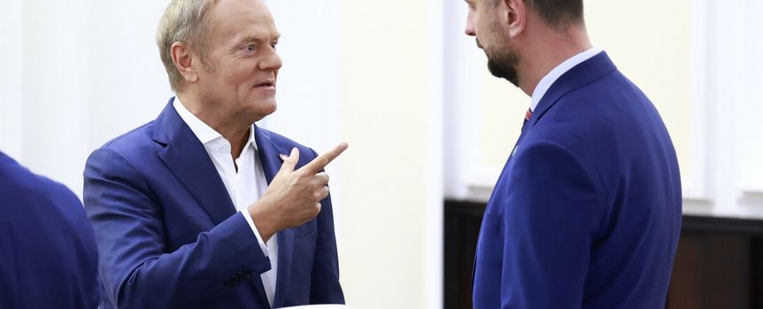 Premier Donald Tusk i wicepremier Władysław Kosiniak-Kamysz