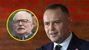 Karol Nawrocki. Lech Wałęsa