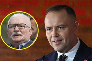 Karol Nawrocki. Lech Wałęsa