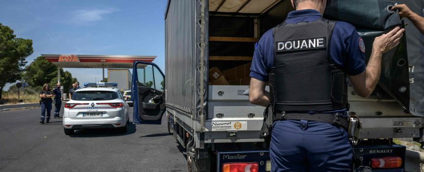Kontrole narkotykowe na granicy francusko-hiszpańskiej