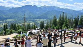 Turyści w Zakopanem