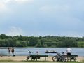 Plaża nad jeziorem Rusałka w Poznaniu