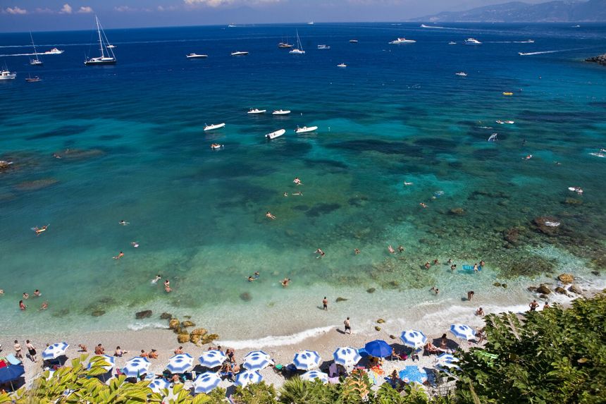Wyspę Capri odwiedzają 3 miliony turystów rocznie