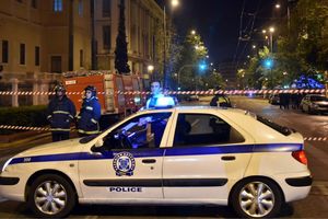 policja Grecja