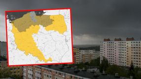 Ostrzeżenia IMGW przed burzami