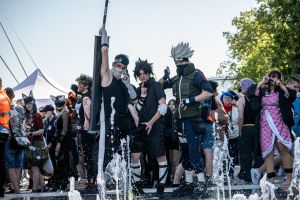 Uczestnicy festiwalu Pyrkon 2025