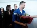 przywitanie polskiego astronauty