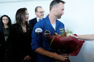 przywitanie polskiego astronauty