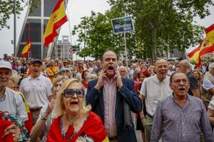 Protest w Hiszpanii