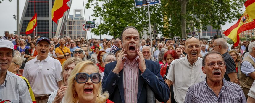 Protest w Hiszpanii