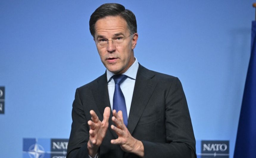 Sekretarz generalny NATO Mark Rutte
