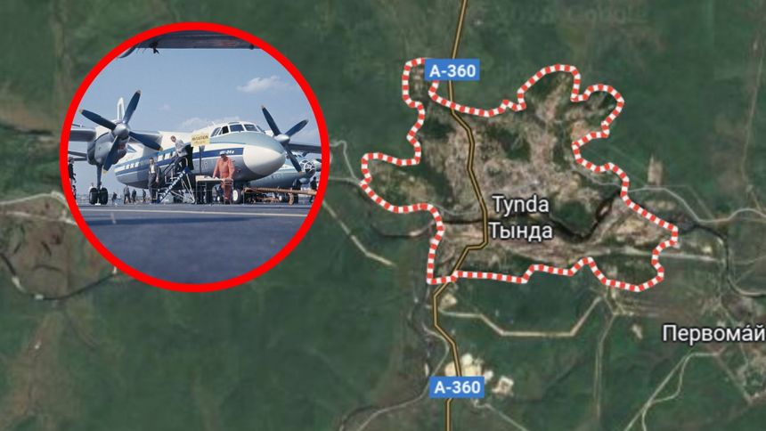 Miejsce katastrofy samolotu An-24