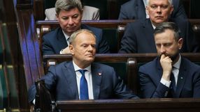 Premier Donald Tusk na posiedzeniu Sejmu