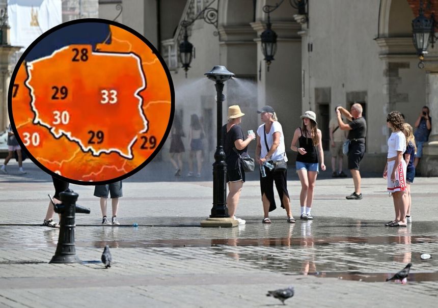Fala upałów nad Polską