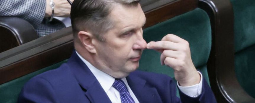 Przemyslaw Czarnek w sejmie