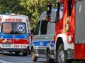 wypadek ambulans straż policja