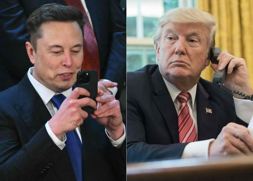 Elon Musk i Donald Trump