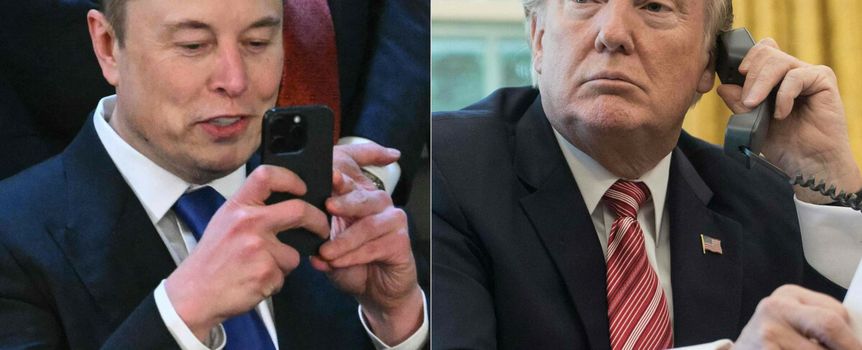 Elon Musk i Donald Trump