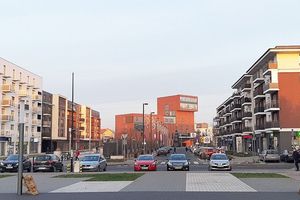 Siechnice, Widok na Urząd Miasta