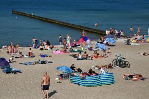 Plaża w Mielnie