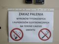 zakaz palenia