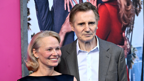 Pamela Anderson and Liam Neeson