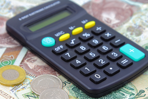pieniadze, kalkulator