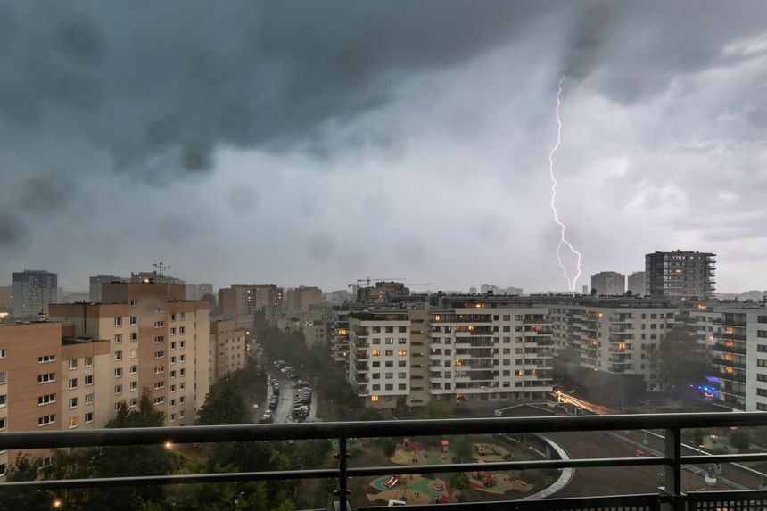 burze niebo prognoza pogody