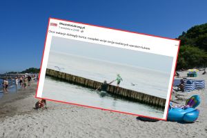 Niebezpieczne zachowanie nad Bałtykiem