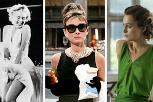 Marylin Monroe, Audrey Hepburn, Keira Knightley