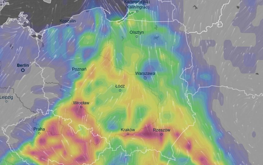 mapa pogodowa