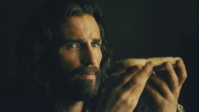John Caviezel w roli Jezusa Chrystusa, "Pasja", 2004 r. reż. Mel Gibson