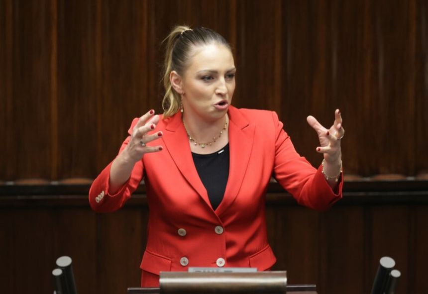 Posłanka KO Kinga Gajewska
