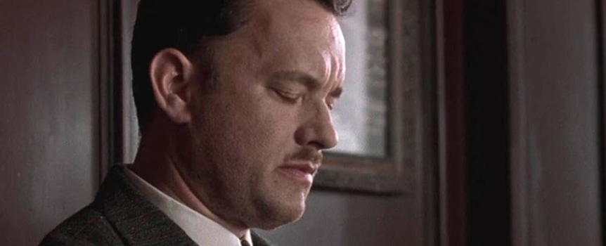 Tom Hanks w filmie "Droga do zatracenia"