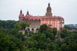 Zamek Ksiaz w Walbrzychu na Dolnym Slasku